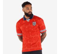 Score Draw England 1990 Away Shirt - Red M