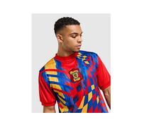 Score Draw Scotland 1996 Away Retro Goalkeeper Shirt Red/Multi Medium Polyester