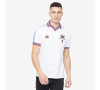 Score Draw West Ham United 1980 FA Cup Final Admiral Shirt White Medium Cotton