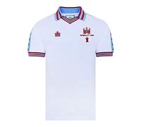 Score Draw West Ham United 1980 FA Cup Final Admiral Shirt White Large Cotton