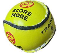 Score More Illuminated Yellow Sliotar, trainer Size 5, for Gaelic Games
