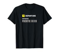 Scoreboard Airport Departure Puerto Rico T-Shirt