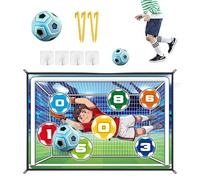 Scoring Soccer Game, 150x100cm Practice Mat Kit, Strong Target Play Feature Design, Outdoor Playground Family Accessory, Exciting Garden School Option, Suitable For Kids Boys Girls Home Park Camp
