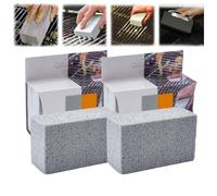 Scoring Stone for Stove Cleaning, 2/4pc Scoring Stone for Oven Cleaning, Scoring Pumice Stone for Cleaning, Scouring Stick, Pumice Stone Toilet Bowl Cleaner (2pcs)