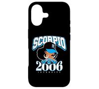 Scorpio 2006 Zodiac Year Melanin Shades Legacy Traits Case for iPhone 17