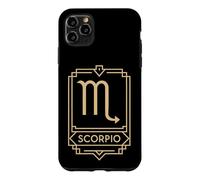 Scorpio Art Deco Zodiac Graphic Case for iPhone 11 Pro Max