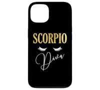 Scorpio Diva Zodiac Glam Astrology Design Case for iPhone 13