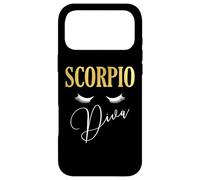 Scorpio Diva Zodiac Glam Astrology Design Case for iPhone 17 Pro Max