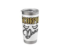 Scorpio Diva Zodiac Glam Astrology Design Stainless Steel Insulated Tumbler