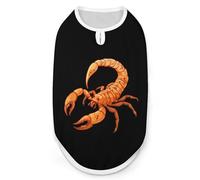 Scorpio Dog Shirts Sleeveless T-Shirt Pet Tank Top Soft Summer Vests Clothes for Dogs And Cat 2XL