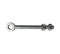 SCORPIO HARDWARE Adjustable Gate Eyebolts Field Gate Eyes 19mm Galvanised (10")