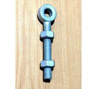 SCORPIO HARDWARE Adjustable Gate Eyebolts Field Gate Eyes 19mm Galvanised (6")