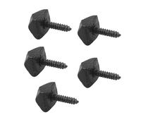 SCORPIO HARDWARE® Decorative Door Stud Black Antique 15mm 23mm Decorative Studs Screw Decoration for Door Gate Cupboard Wardrobe Cabinet - Pack of 5 (23mm)