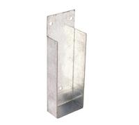 Scorpio Hardware Gravel Board Clip 150 X 50 X 30mm Fencing Panel Bracket Timber Post Galvanised
