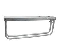 SCORPIO HARDWARE® Heavy Duty Metal Gate Throw Over Loop 860mm 34" Lockable Hot Dip Galvanised for Metal Field Farm Gate Lock Security