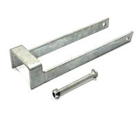SCORPIO HARDWARE Heavy Duty Throw Over Loop Gate Latch 12", 14" for 3" Wide Farm Field Gate (GALVANISED, 14")