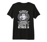 Scorpio October 26 Horoscope Zodiac Astrology Sign Birthday Premium T-Shirt
