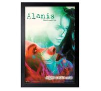 Scorpio Posters Alanis Morissette Jagged Little Pill Music Mini Poster - Officially Licensed - 11" x 17" with Black Frame