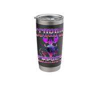 Scorpio Retro Bootleg Zodiac Graphic Stainless Steel Insulated Tumbler