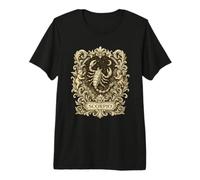 Scorpio Vintage Engraving Graphic Premium T-Shirt