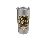 Scorpio Vintage Engraving Graphic Stainless Steel Insulated Tumbler