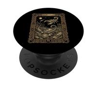 Scorpio Zodiac Astrology Tarot Card Style PopSockets Adhesive PopGrip