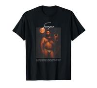 Scorpio Zodiac Bear Retro Beefcake Queer Pride Astrology Art T-Shirt