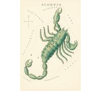 Scorpio Zodiac Notebook: Simple Journal for Scorpio Energy with Vintage Cover