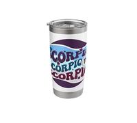 Scorpio Zodiac Retro Astrology Wave Graphic Sign Stainless Steel Insulated Tumbler
