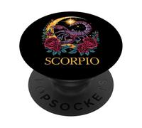 Scorpio Zodiac Sign Scorpion Water Astrology Passion Deep PopSockets Adhesive PopGrip