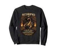 Scorpio Zodiac Vintage Fearless Mind Loyal Heart Sweatshirt