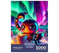 Scorpion 1000 Pieces Premium Jigsaw Animal Age 12+ Quirky, Abstract Design, Fun Details, Educational, Challenging Puzzle Games 38x26cm/1000pcs
