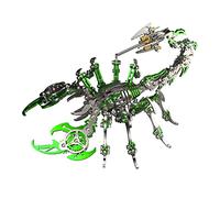 Scorpion 3D Metal Puzzles Kits for Adults Teens, Colorful 3D Mechanical Assembly Models, Stainless Steel DIY Steampunk Puzzle for Collectible Display & Gift - 200+PCS