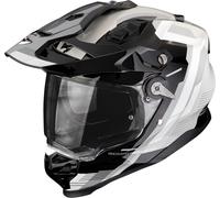 Scorpion ADF-9000 Air Patrol Enduro Helmet, black-grey-white, size 2XL for Men