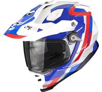 Scorpion ADF-9000 Air Patrol, adventure helmet S White/Blue/Red