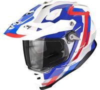 Scorpion ADF-9000 Air Patrol, adventure helmet XL White/Blue/Red