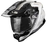 SCORPION ADF-9000 AIR PATROL Integralhelm schwarz-silber M