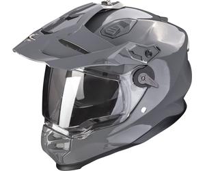 Scorpion ADF-9000 Air Solid, adventure helmet M Grey