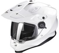 Scorpion ADF-9000 Air Solid, adventure helmet M White