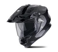 Scorpion ADF-9000 Carbon Air Solid, adventure helmet M Black