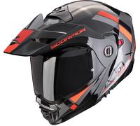 Scorpion ADX-2 Galane, flip up helmet XXL Silver/Black/Red