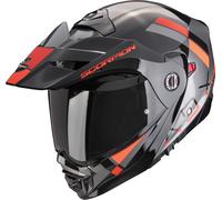Scorpion ADX-2 Galane, flip-up helmet XS Silver/Black/Red