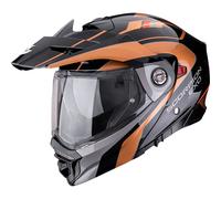 Scorpion Helmet ADX-2 Kamps Enduro Flip-Up Black-Orange Men's Size S
