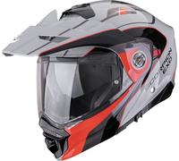 Scorpion ADX-2 Kamps, flip up helmet L Grey/Black/Red
