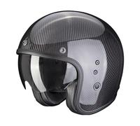 Scorpion Belfast Carbon Evo Solid, open face helmet XL Black
