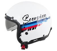 Scorpion Belfast Evo Adonis Jet Helmet unisex White/Red/Blue, XL