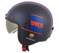 Scorpion Belfast Evo FC Barcelona Jet Helmet, red-blue, size 2XL