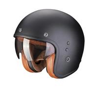 Scorpion Belfast Evo Luxe Open Face Moto Motorcycle Motorbike Helmet Matt Black