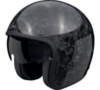 Scorpion Belfast Evo Onyx Carbon Jet Helmet, black, size XL for Men