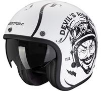 Scorpion Belfast Evo Romeo Jet Helmet, black-white, size S for Men